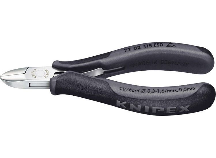 Draper 37068 Knipex 77 02 115 ESD 115mm Antistatic Diagonal Cutting Nipper