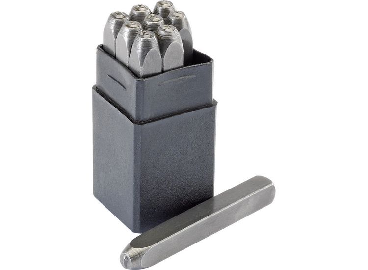 Draper 37336 0 - 9 Number Stamp Set - Number Height 1/8"