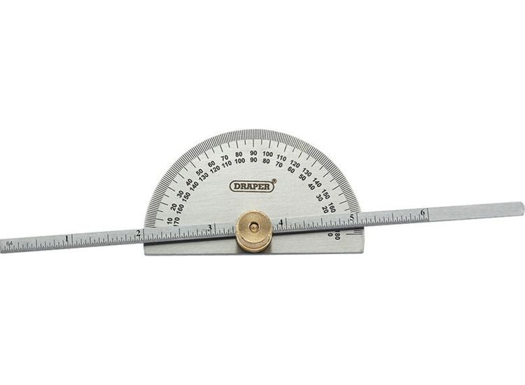 Draper 37342 Protractor with Depth Gauge