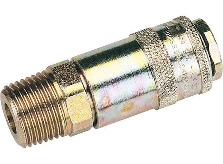 Draper 37837 1/2" Male Thread PCL Tapered Airflow Coupling (Sold Loose)