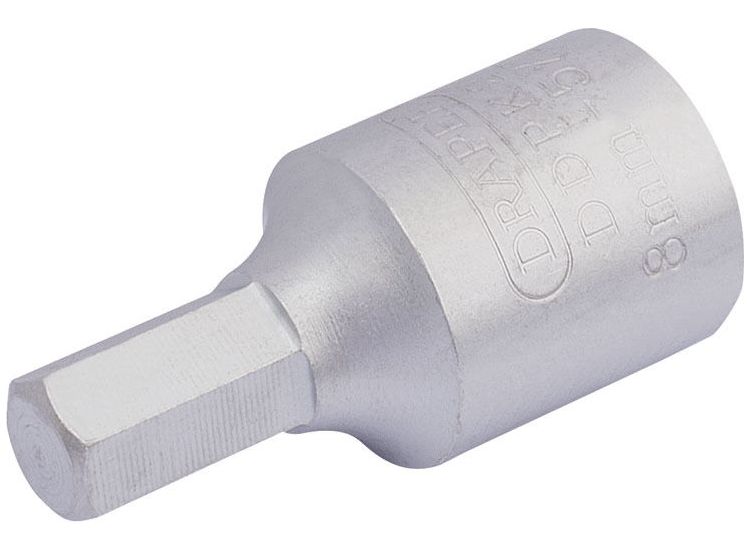 Draper 38321 8mm Hexagon-5/16 3/8 Sq. Dr. Drain Plug Key
