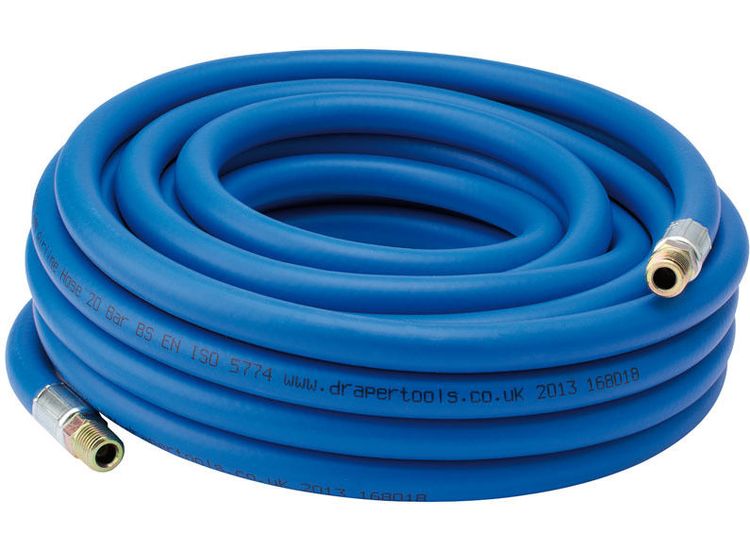 Draper 38331 10M 1/4" BSP 8mm Bore Air Line Hose