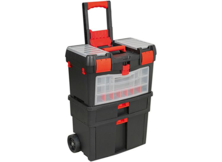 Sealey AP850 Mobile Tool Chest with Tote Tray &amp; Removable Assortment Box