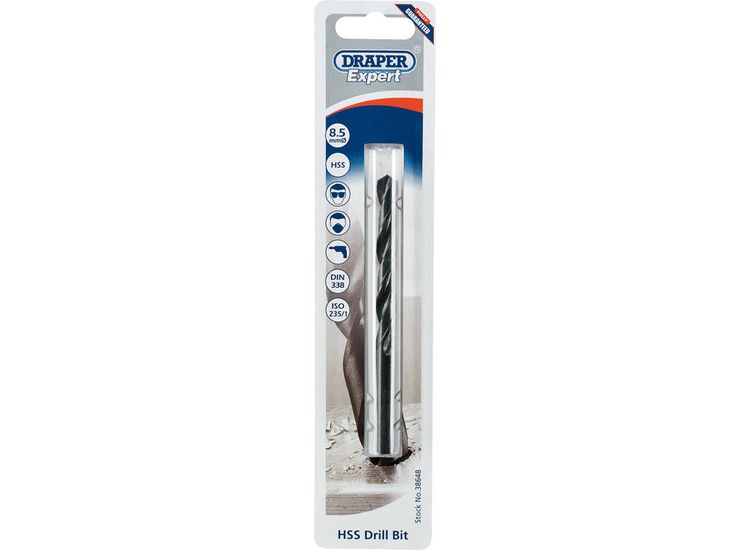 Draper 38648 8.5mm HSS Drill