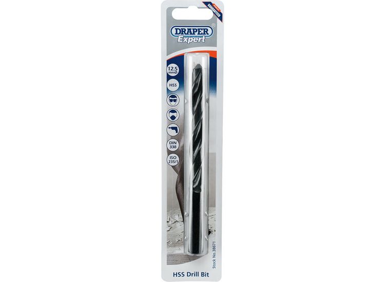 Draper 38671 12.5mm HSS Drill