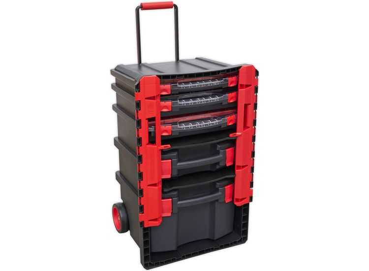 Sealey AP860 Professional Trail Box with 5 Tool Storage Cases