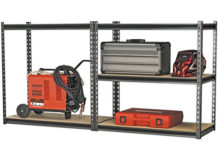 Sealey AP900R Racking Unit with 5 Shelves 340kg Capacity Per Level