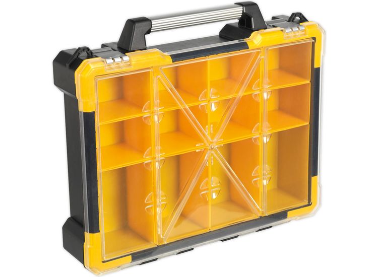 Sealey APAS12R Parts Storage Case with 12 Removable Compartments