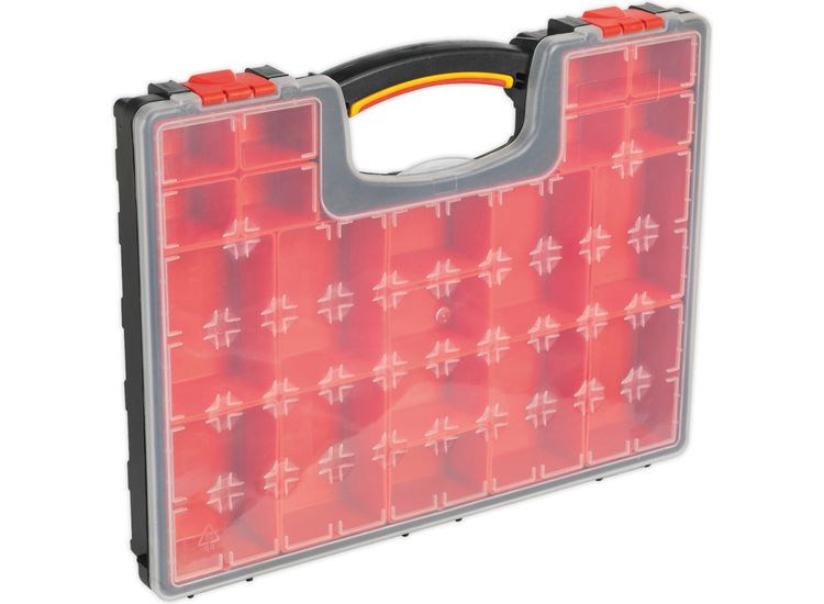 Sealey APAS2R Parts Storage Case with 20 Removable Compartments