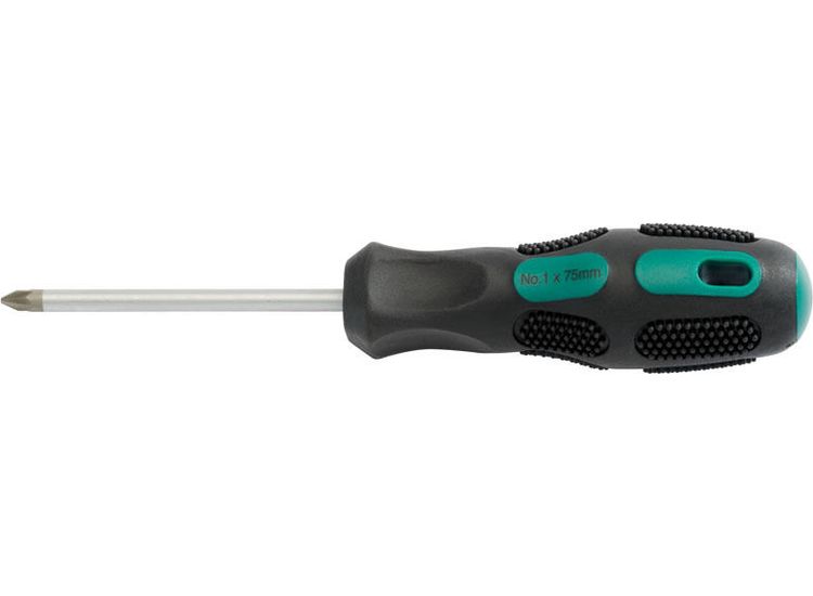Draper 40041 No.1 x 75mm PZ Type Screwdriver (Sold Loose)