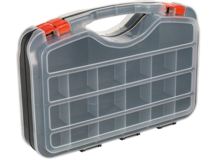 Sealey APAS42 Parts Storage Case 42 Compartment Double-Sided