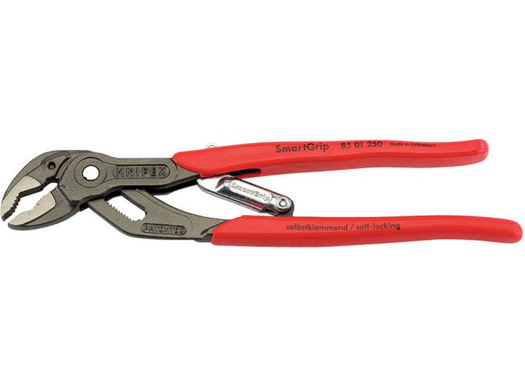 Draper 40123 Knipex 85 01 250 250mm Smartgrip&amp;#174; Automatic Waterpump Plier