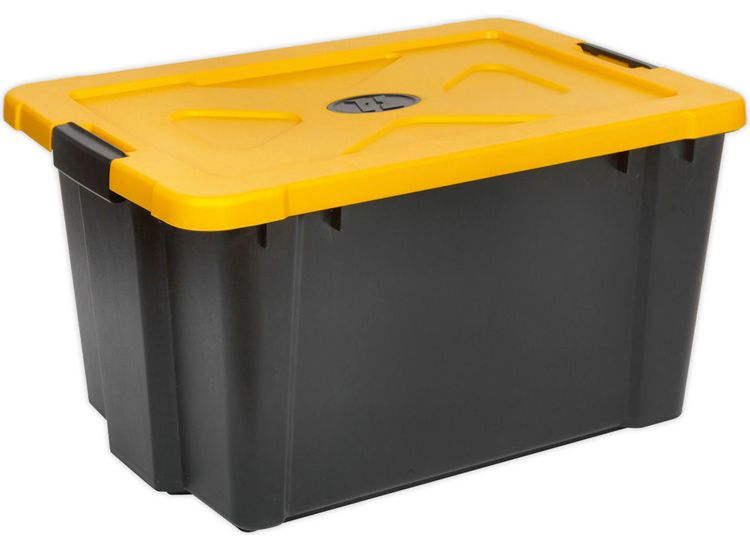 Sealey APB54 Composite Stackable Storage Box with Lid 54ltr