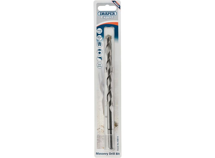 Draper 40814 14 x 200mm Masonry Drill Bit
