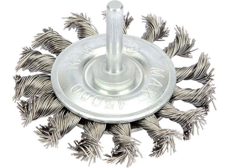 Draper 41434 Twisted Wire Wheel (75mm)