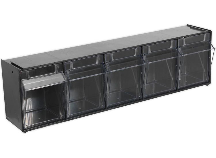 Sealey APDC5 Stackable Cabinet Box 5 Bins