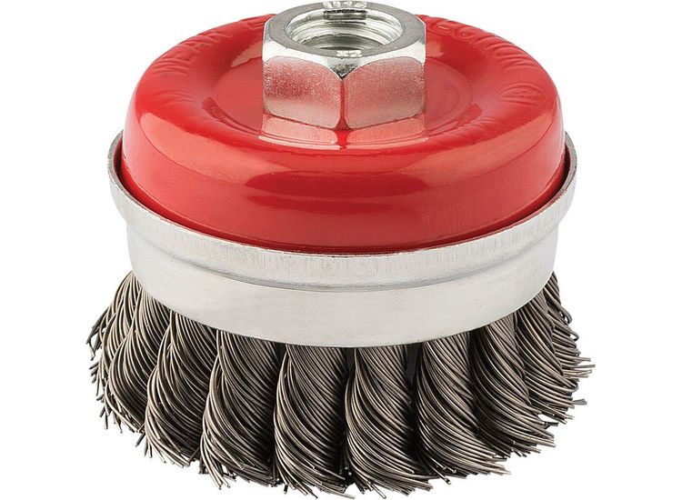 Draper 41447 60mm x M14 Twist Knot Wire Cup Brush