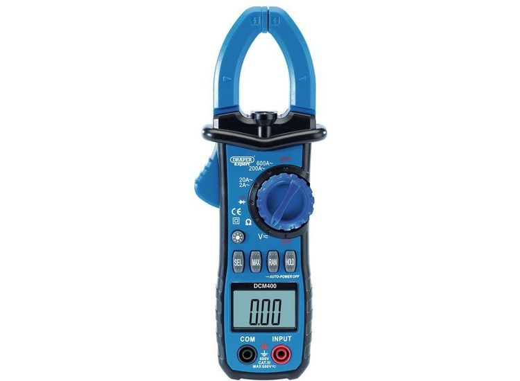 Draper 41864 Digital Clamp Meter (Manual-Ranging)