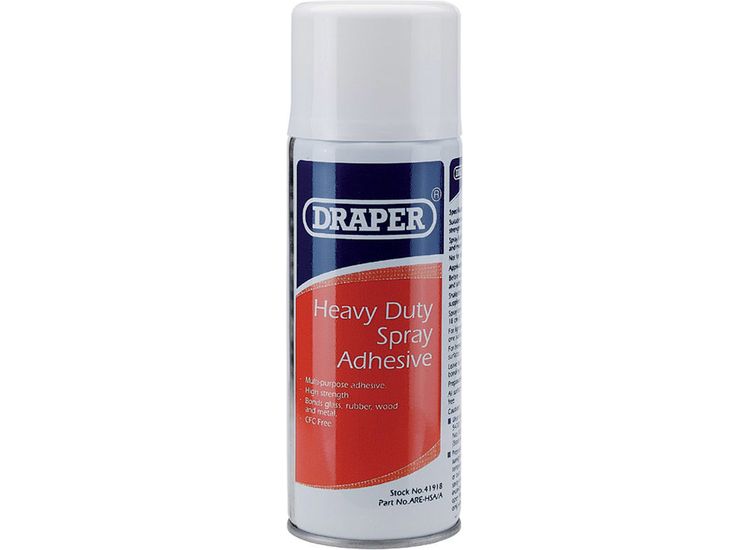 Draper 41918 400ml Heavy Duty Spray Adhesive