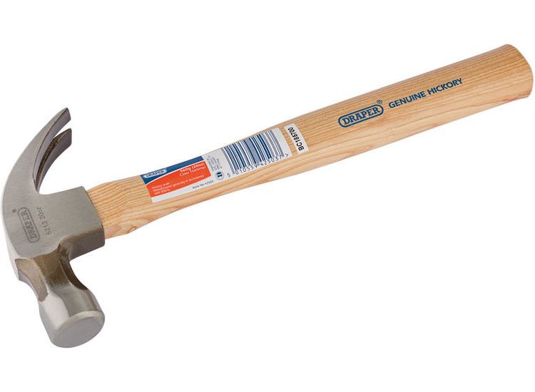 Draper 42503 560G (20oz) Hickory Shaft Claw Hammer