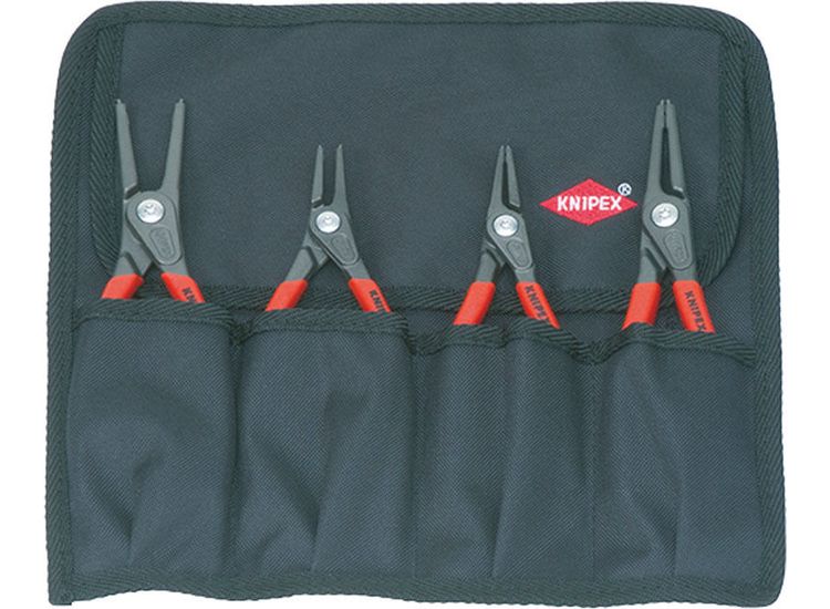 Draper 43288 Knipex 00 19 57 Precision Circlip Plier Set (4 Piece)