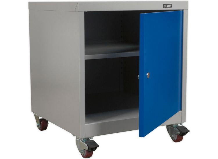 Sealey API5659 Mobile Industrial Cabinet 1 Shelf Locker
