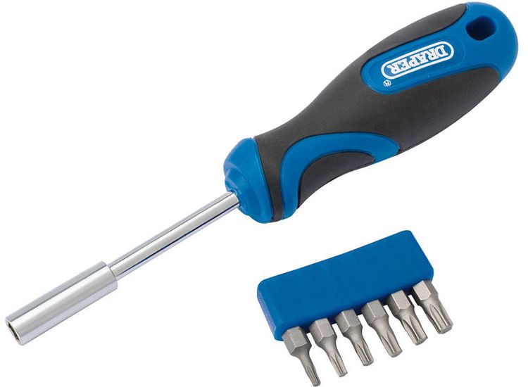Draper 43613 Soft Grip TX-STAR&amp;#174; Driver and Bit Set (7 Piece)