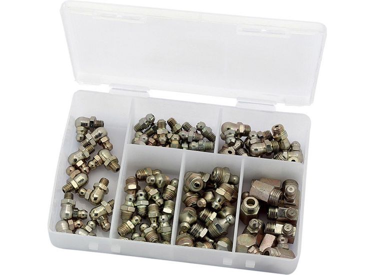 Draper 43962 70 Assorted Metric Grease Nipples