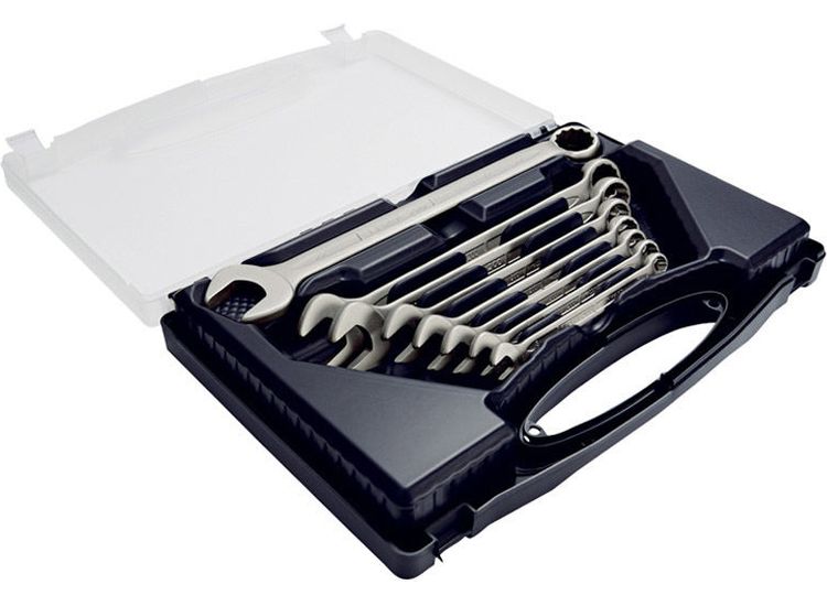Draper 44019 Long Metric Stainless Steel Combination Spanner Set (8 Piece)