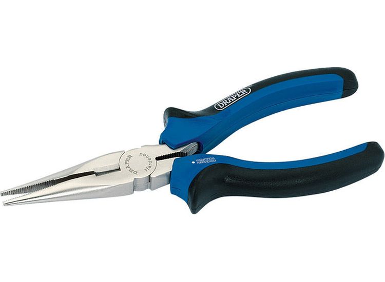 Draper 44141 160mm Soft Grip Long Nose Pliers