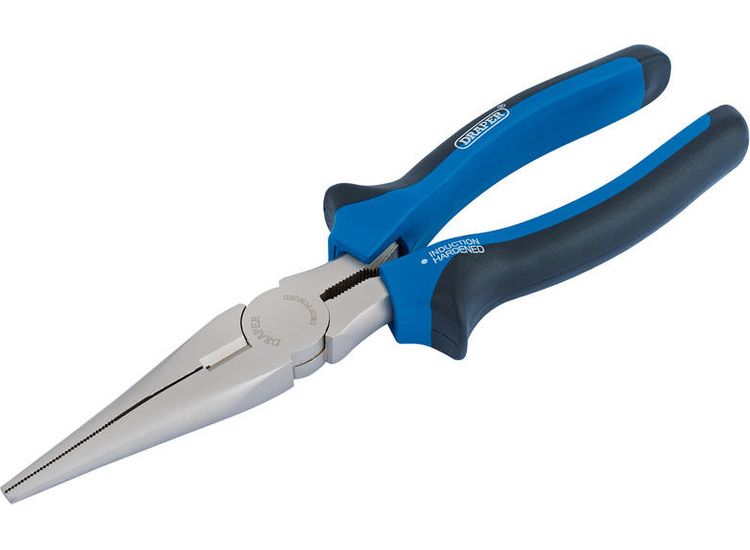 Draper 44143 200mm Soft Grip Long Nose Pliers
