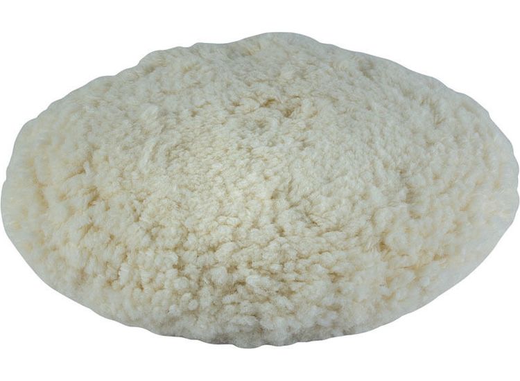 Draper 46295 175mm Hook &amp; Loop Backed Lambswool Polishing Bonnet for 44190