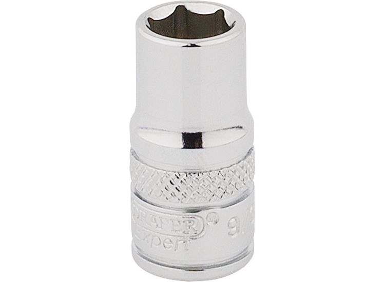 Draper 48567 1/4" Sq. Dr. Hi-Torq&amp;#174; 6 Point Socket (9/32")