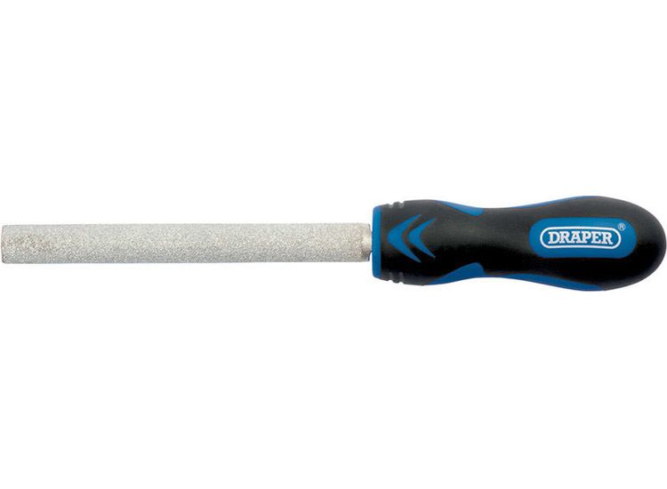 Draper 49421 140mm Soft Grip Half Round Tiling File