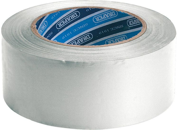 Draper 49431 30M x 50mm White Duct Tape Roll