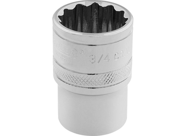 Draper 49481 3/8" Sq. Dr. Hi-Torq&amp;#174; 12 Point Socket (3/4")