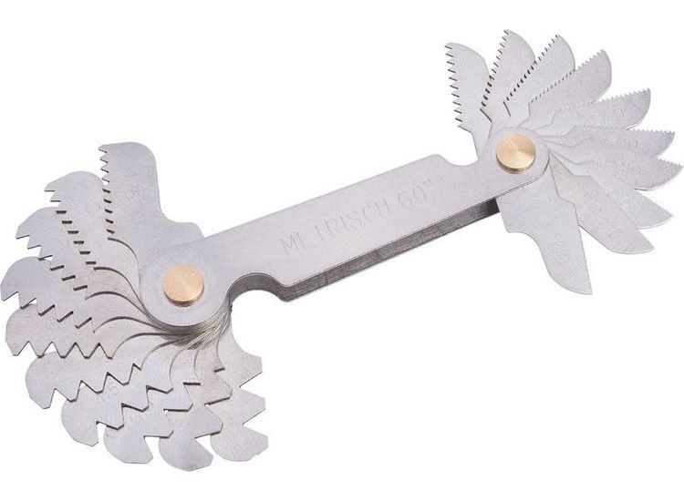 Draper 51070 20 Blade 0.4 - 6mm tpi Screwpitch Gauge Set