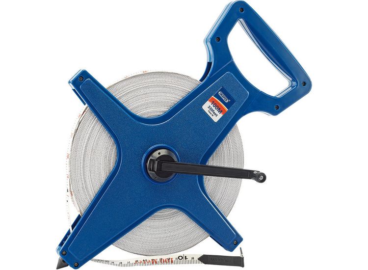 Draper 51091 100M/330ft Fibreglass Surveyors Tape