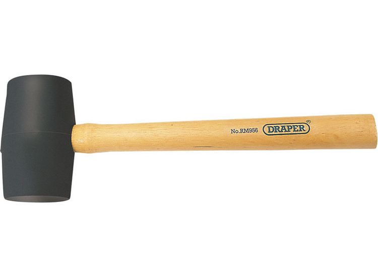 Draper 51095 Rubber Mallet With Hardwood Shaft (410G - 14.5oz)