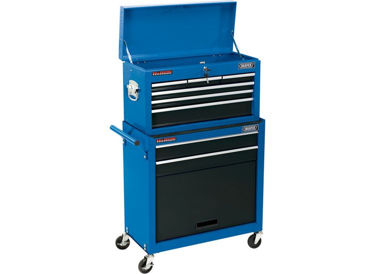 Draper 51177 Two Drawer Roller Cabinet and Six Drawer Chest