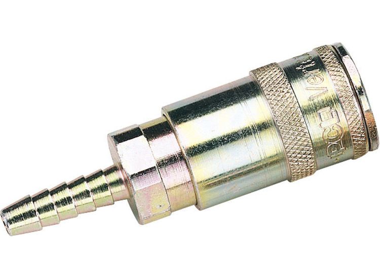Draper 51414 1/4" Bore Verte x Air Line Coupling with Tailpiece