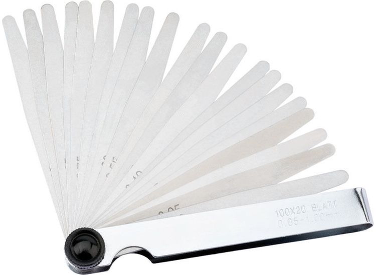 Draper 51701 20 Blade Metric Feeler Gauge Set