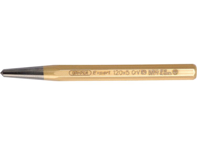 Draper 51760 5mm x 120mm Octagonal Centre Punch