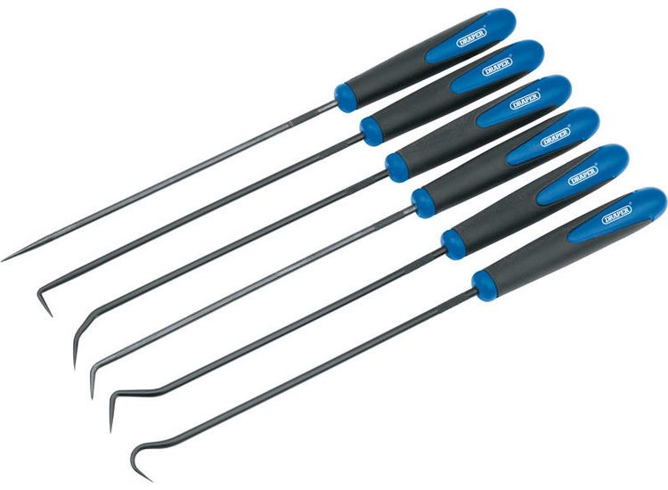 Draper 51764 Long Reach Hook and Pick Set (6 Piece)