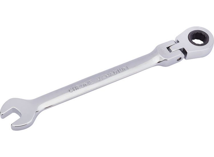 Draper Hi-Torq® Metric Flexible Head Ratcheting Combination Spanner