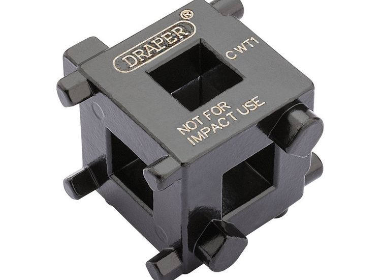 Draper 52334 3/8" Sq. Dr. Brake Caliper Wind Back Cube