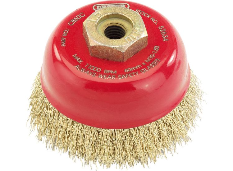 Draper 52634 60mm x M10 Crimped Wire Cup Brush