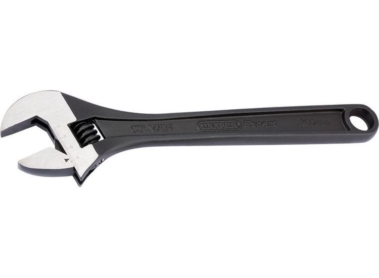 Draper 52682 300mm Crescent-Type Adjustable Wrench with Phosphate Finish