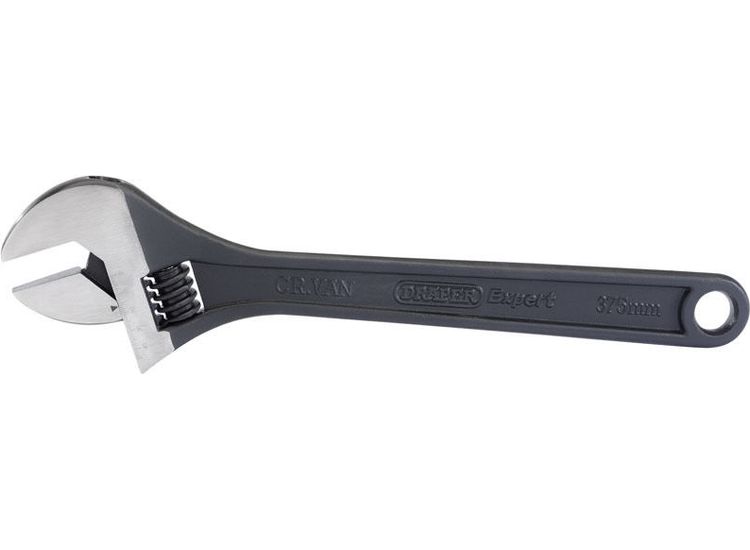 Draper 52683 375mm Crescent-Type Adjustable Wrench with Phosphate Finish