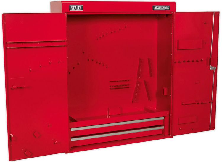 Sealey APW750 Wall Mounting Tool Cabinet with 2 Drawers